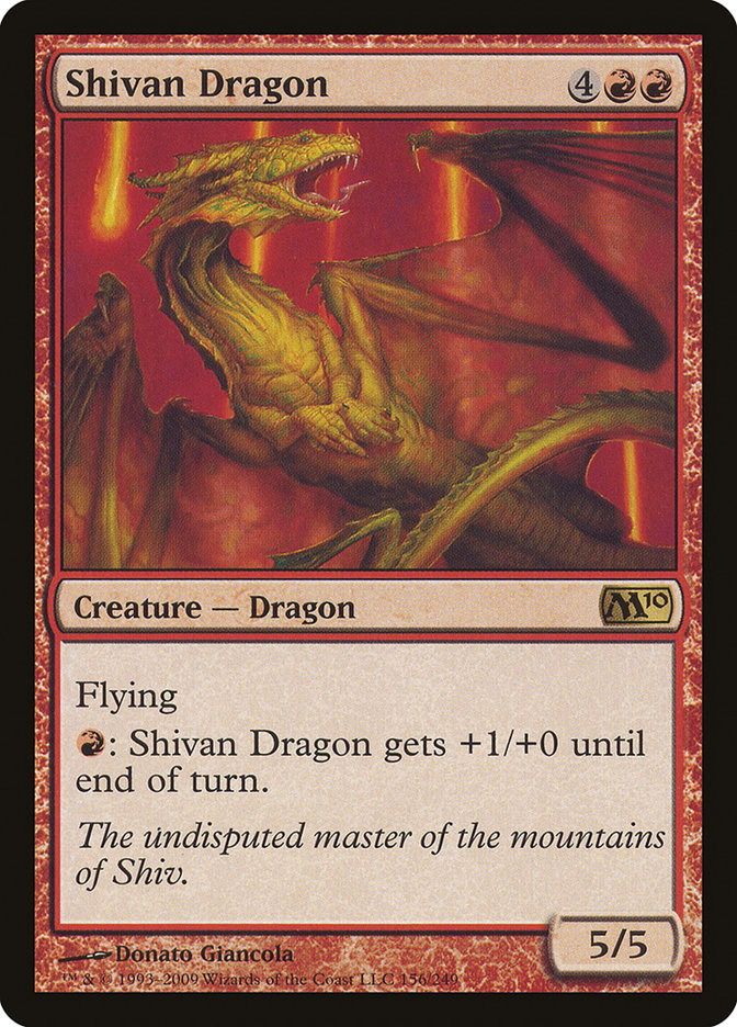 Shivan Dragon - Foil