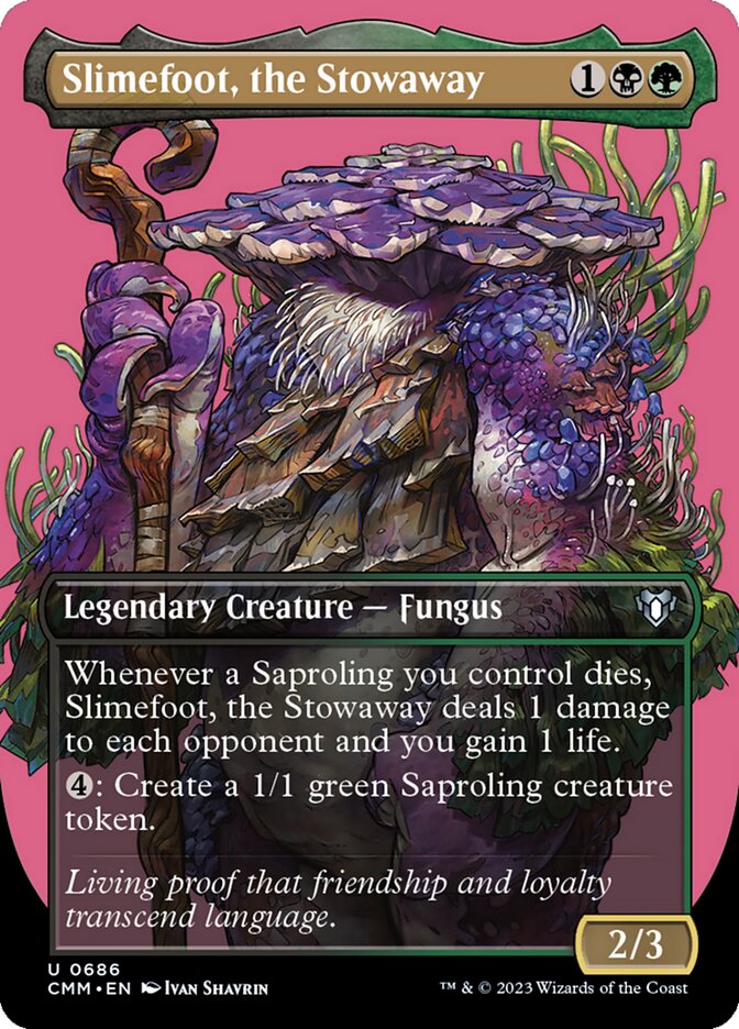 Slimefoot, the Stowaway - Foil