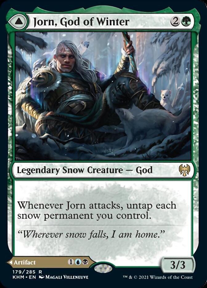 Jorn, God of Winter // Kaldring, the Rimestaff - Foil