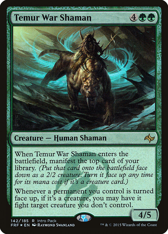 Temur War Shaman - Foil