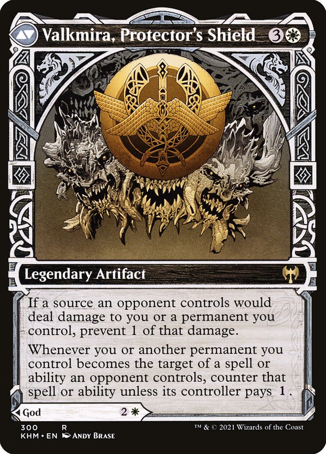 Reidane, God of the Worthy // Valkmira, Protector's Shield - Foil