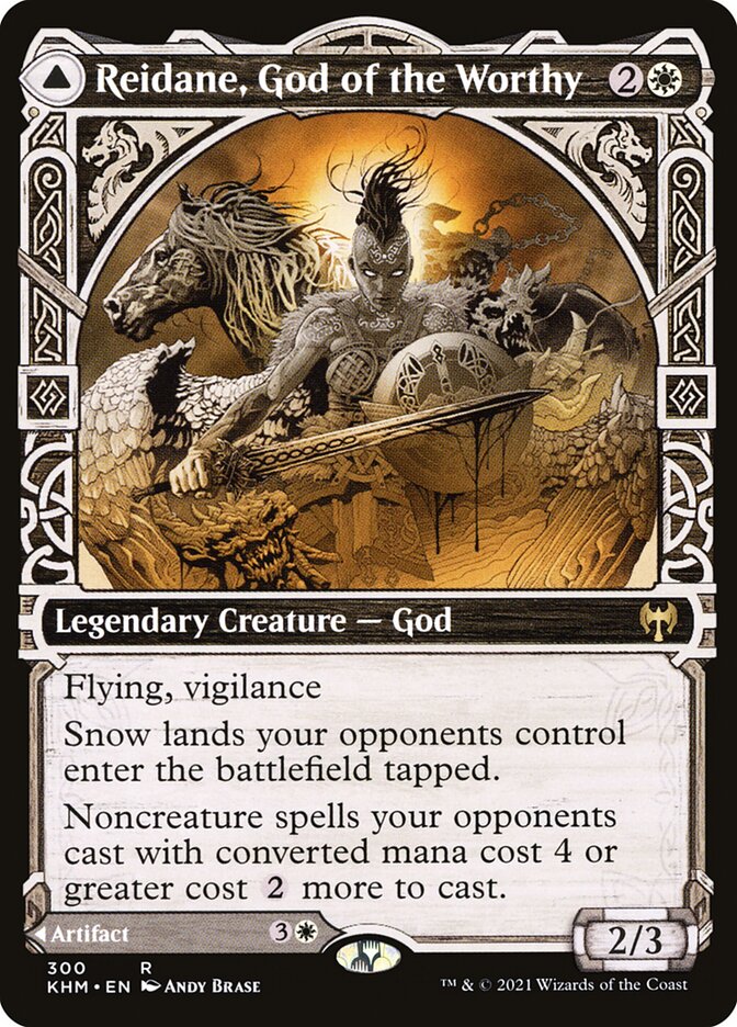 Reidane, God of the Worthy // Valkmira, Protector's Shield - Foil