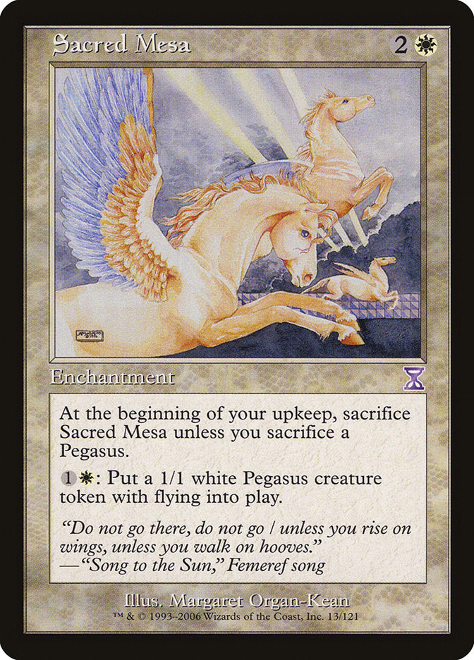 Sacred Mesa - Foil