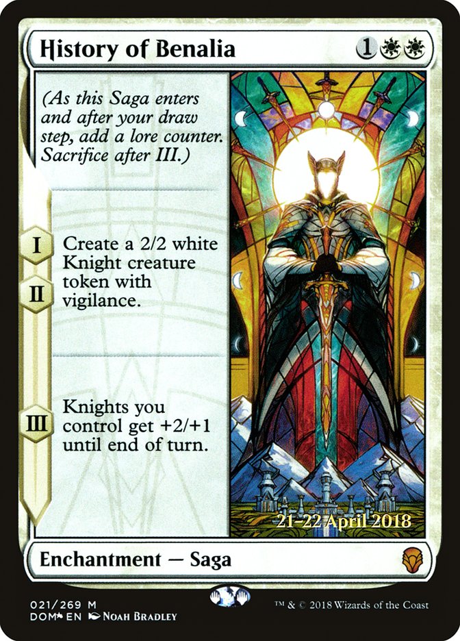 History of Benalia - Foil