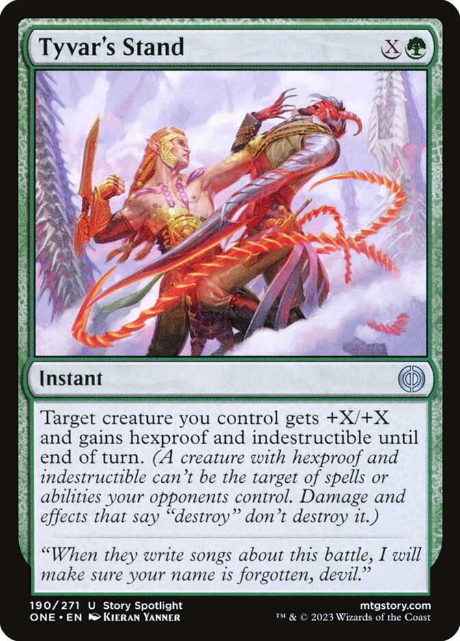 Tyvar's Stand - Foil