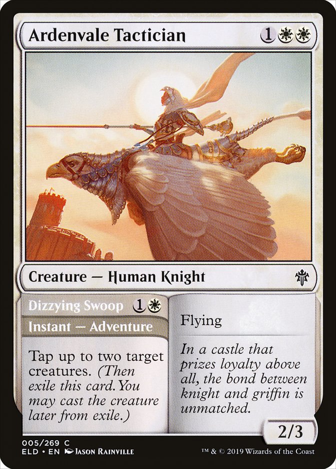 Ardenvale Tactician // Dizzying Swoop - Foil