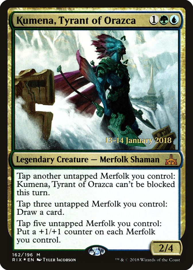 Kumena, Tyrant of Orazca - Foil