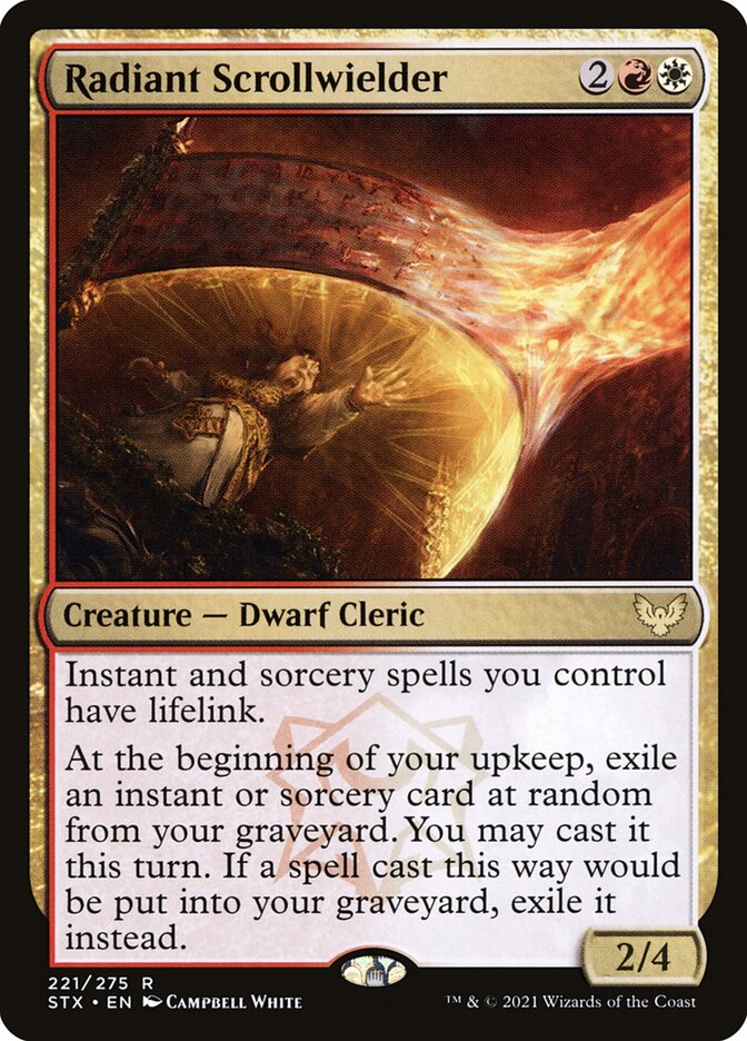 Radiant Scrollwielder - Foil