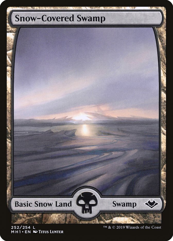 Snow-Covered Swamp - Foil