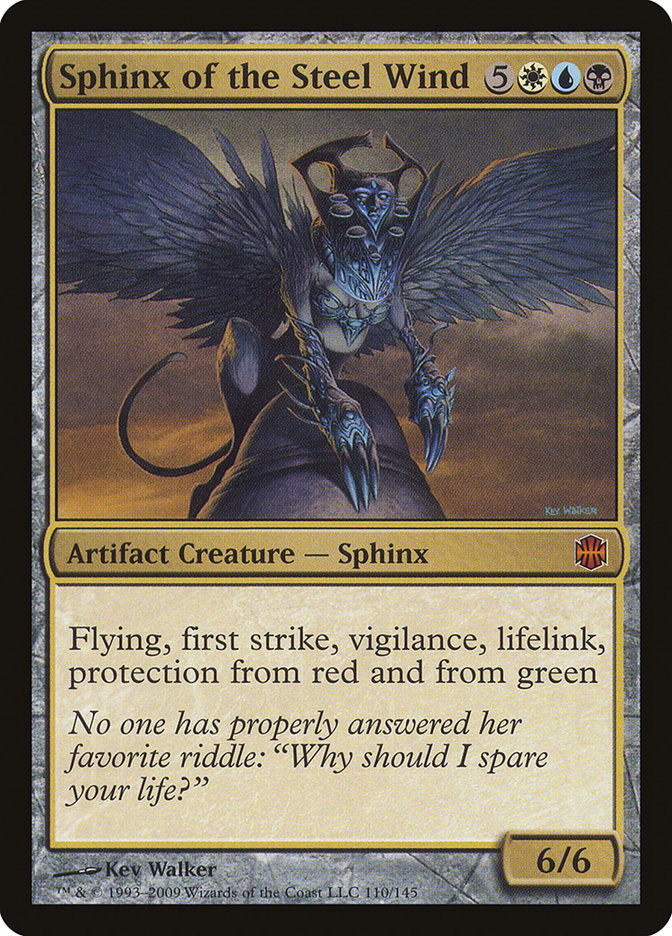 Sphinx of the Steel Wind - Foil