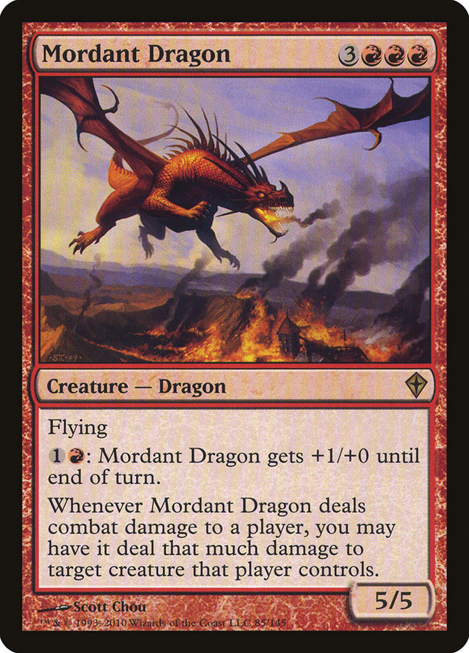 Mordant Dragon - Foil