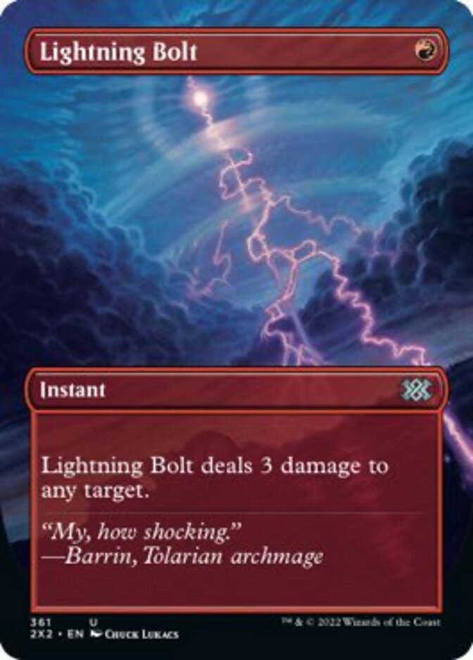 Lightning Bolt - Foil