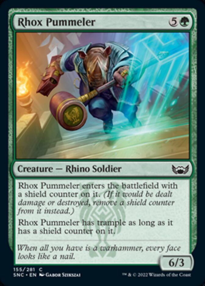 Rhox Pummeler - Foil