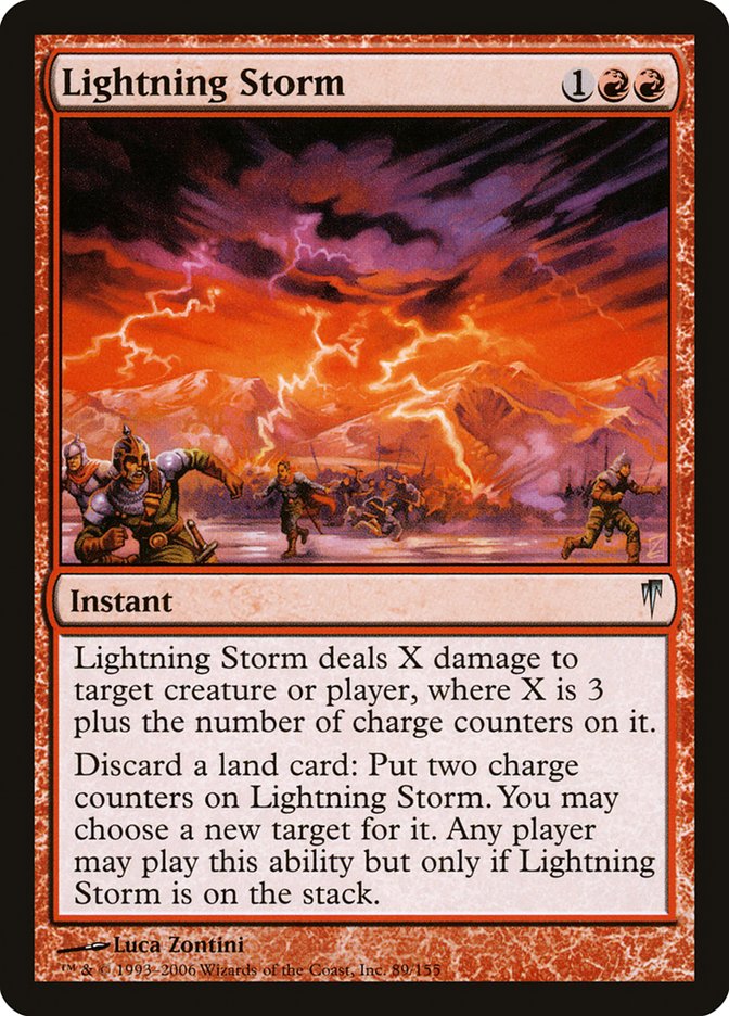 Lightning Storm - Foil