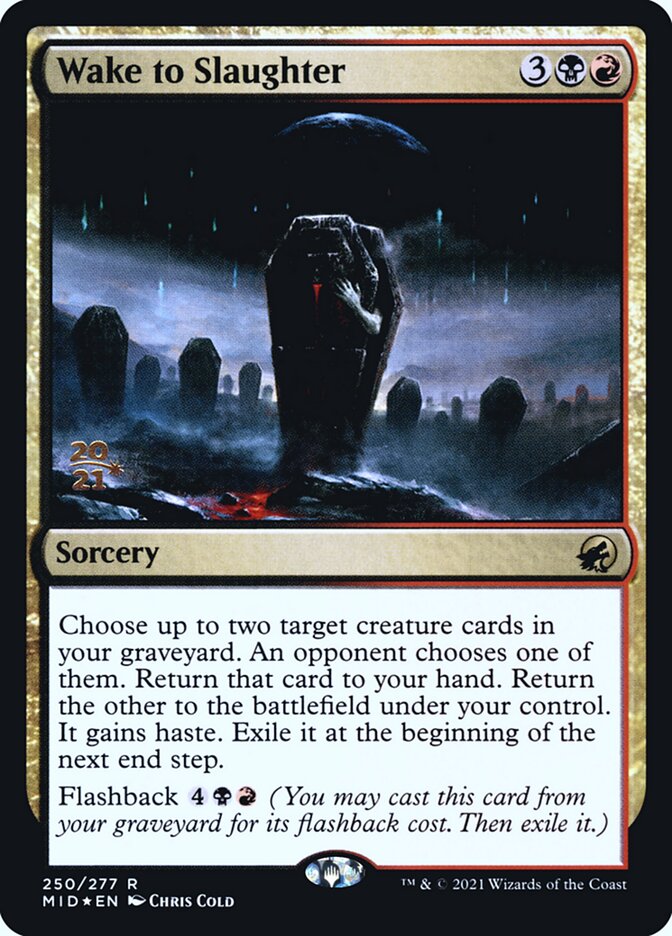 Wake to Slaughter - Foil