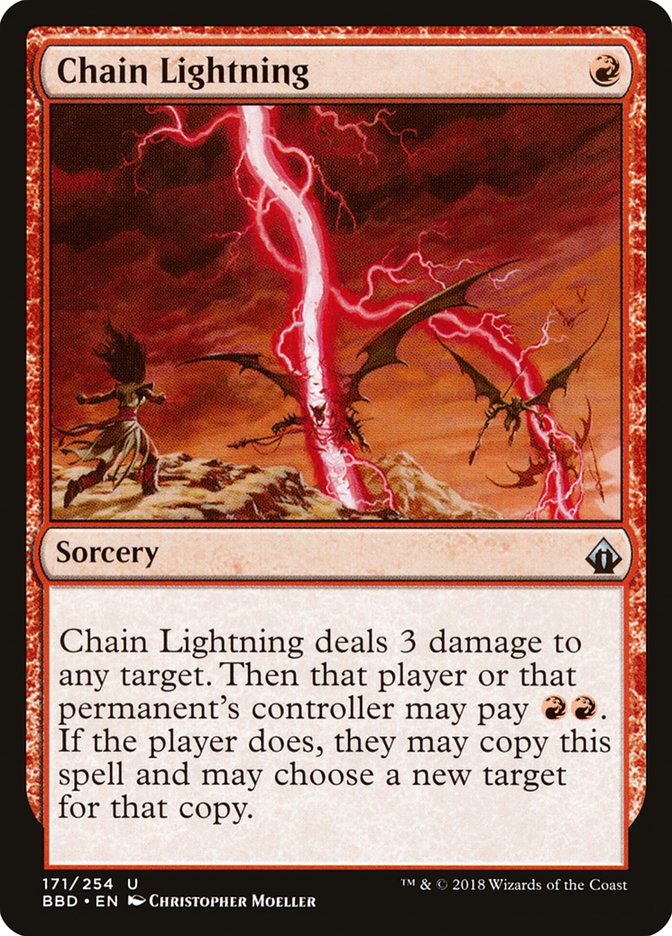 Chain Lightning - Foil