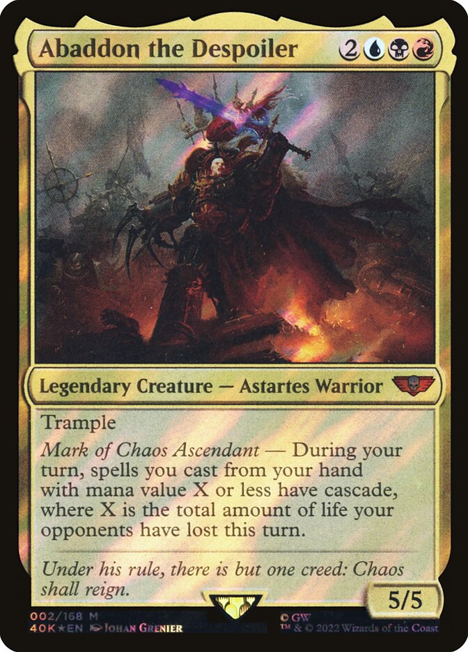 Abaddon the Despoiler - Foil