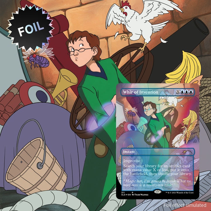 Magic: The Gathering - Secret Lair - Saturday Morning D&D - Foil