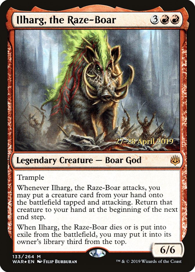 Ilharg, the Raze-Boar - Foil