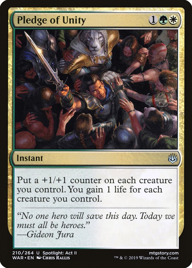 Pledge of Unity - Foil