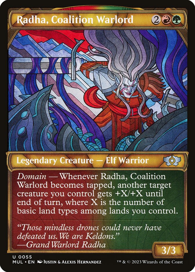 Radha, Coalition Warlord - Foil