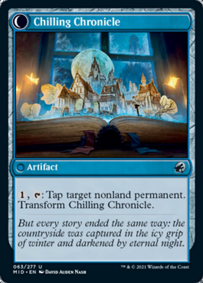 Mysterious Tome // Chilling Chronicle - Foil