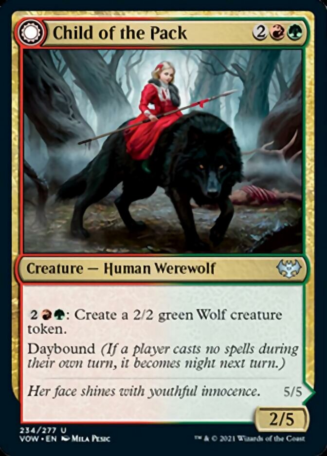 Child of the Pack // Savage Packmate