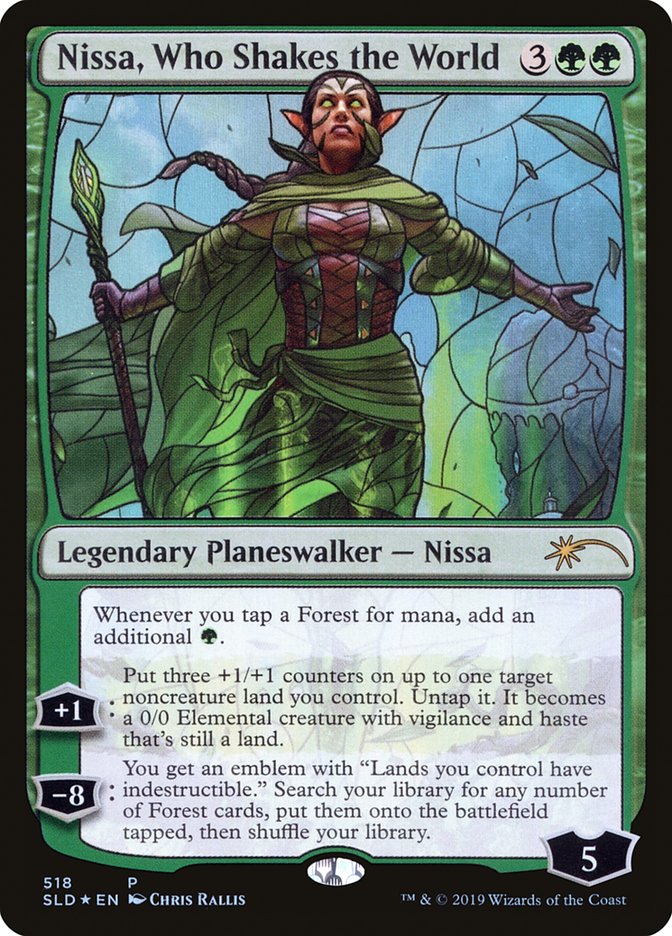 Nissa, Who Shakes the World - Foil