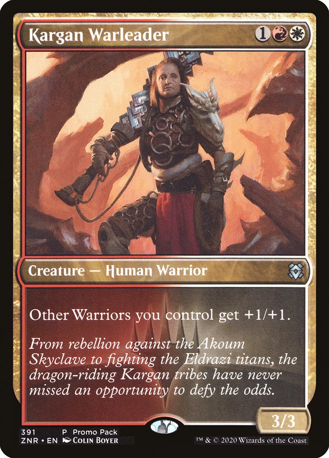 Kargan Warleader - Foil
