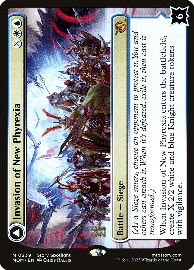 Invasion of New Phyrexia // Teferi Akosa of Zhalfir - Foil