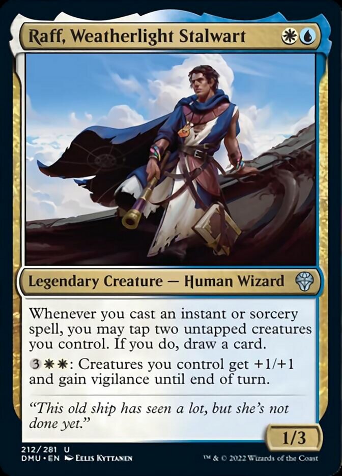 Raff, Weatherlight Stalwart - Foil