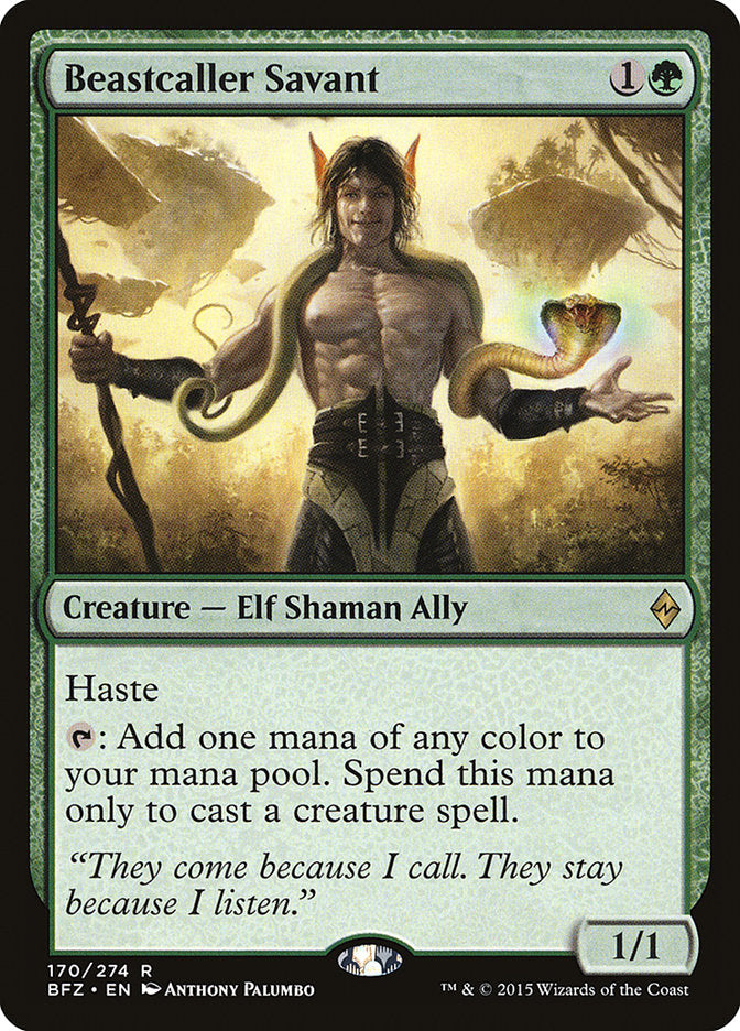 Beastcaller Savant - Foil