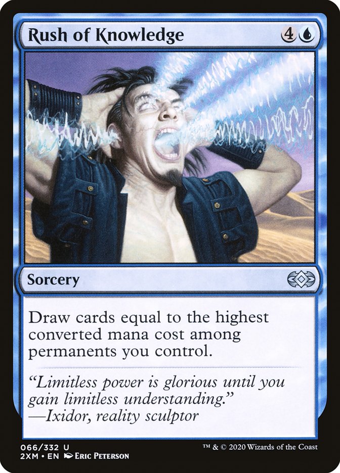 Rush of Knowledge - Foil