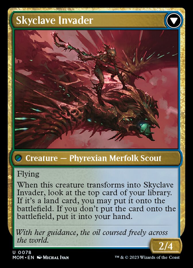 Skyclave Aerialist // Skyclave Invader - Foil