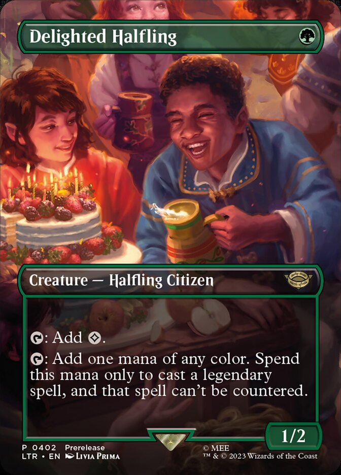 Delighted Halfling - Foil