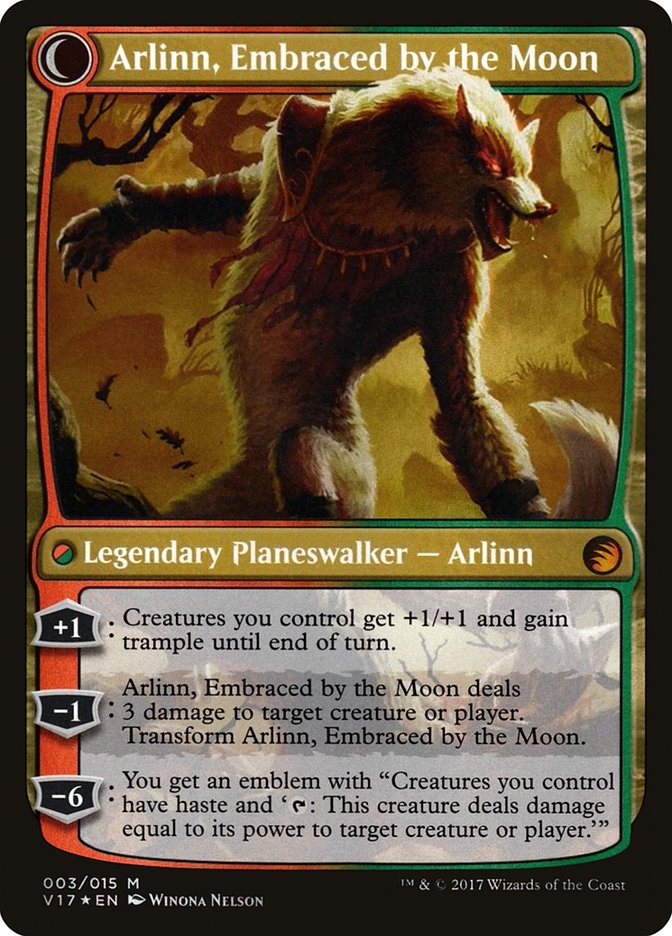 Arlinn Kord // Arlinn, Embraced by the Moon - Foil