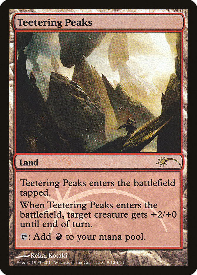 Teetering Peaks - Foil