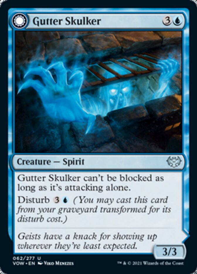 Gutter Skulker // Gutter Shortcut - Foil