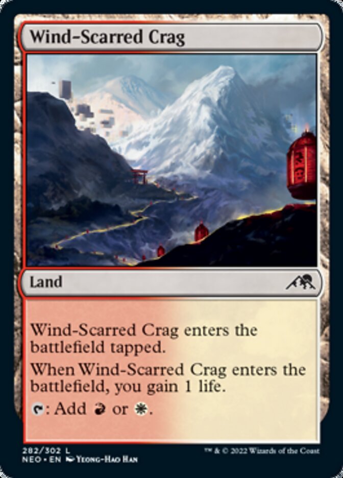 Wind-Scarred Crag - Foil