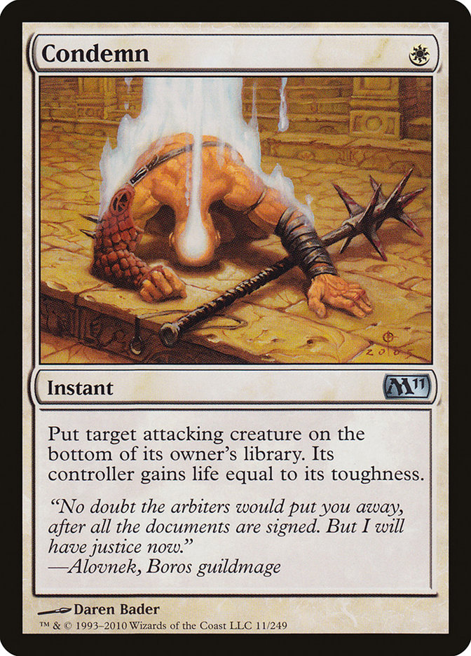 Condemn - Foil