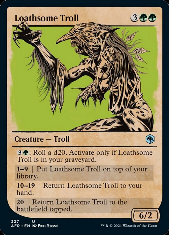 Loathsome Troll - Foil