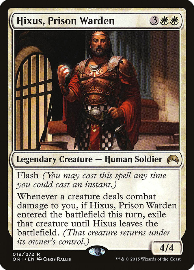 Hixus, Prison Warden - Foil