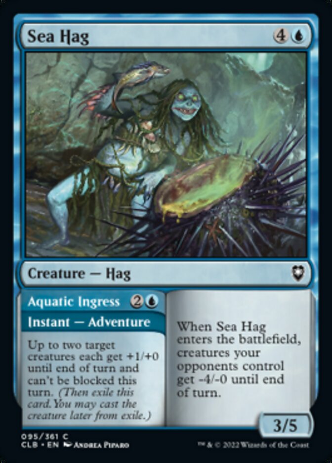 Sea Hag // Aquatic Ingress - Foil