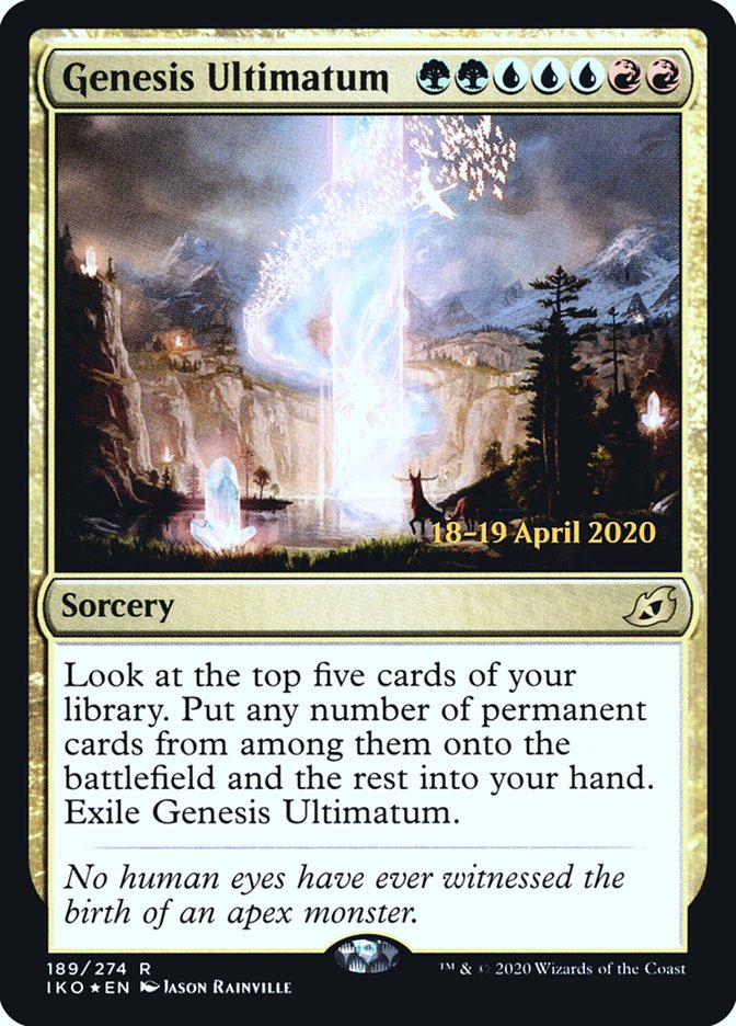 Genesis Ultimatum - Foil