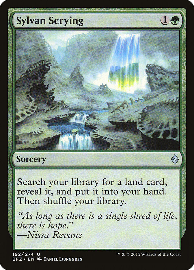 Sylvan Scrying - Foil