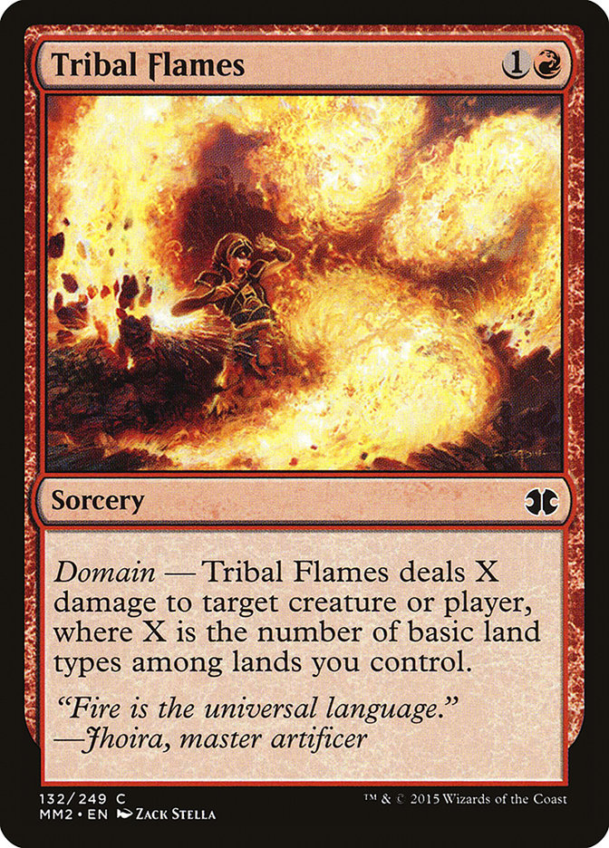 Tribal Flames - Foil