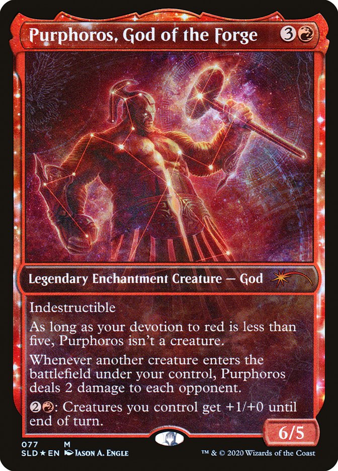 Purphoros, God of the Forge - Foil