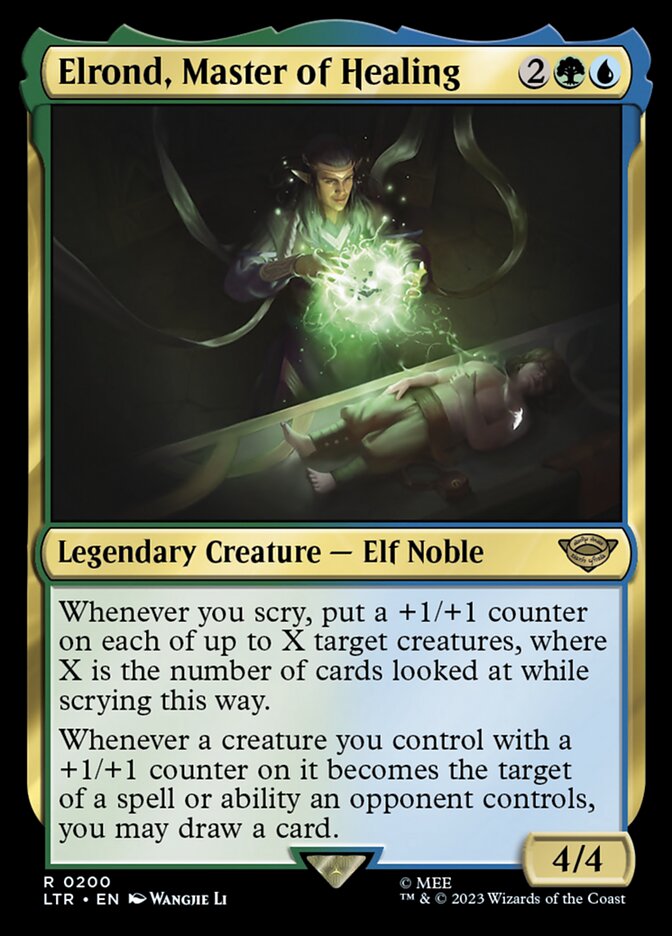 Elrond, Master of Healing - Foil