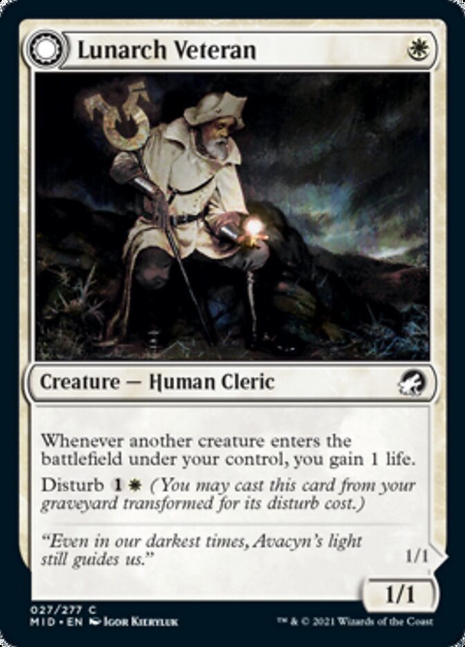 Lunarch Veteran // Luminous Phantom - Foil