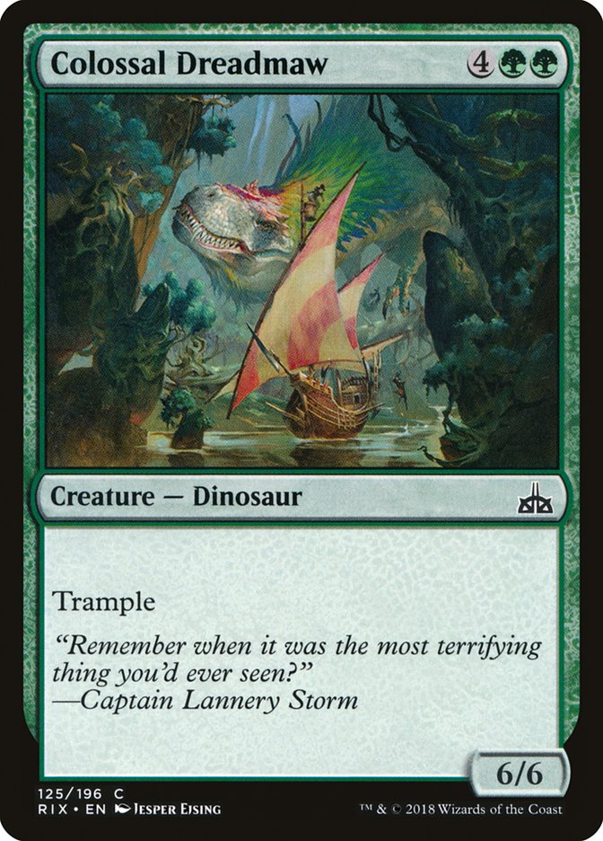 Colossal Dreadmaw - Foil